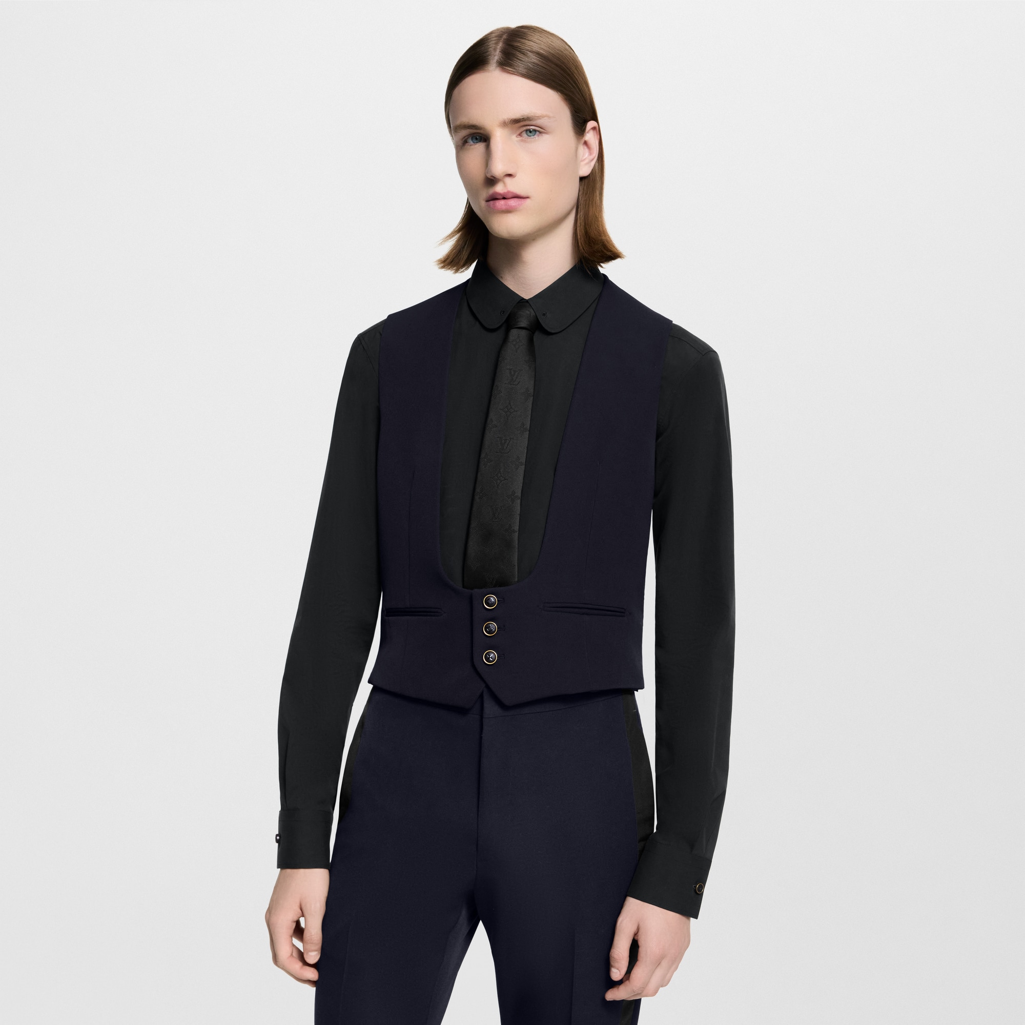 Chaleco de esmoquin  Hombre Prêt-à-Porter Americanas y chaquetas | LOUIS VUITTON (Zoom de producto)