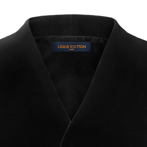 Chaleco de esmoquin en terciopelo Hombre Novedades Hombre } | LOUIS VUITTON (Zoom de producto)