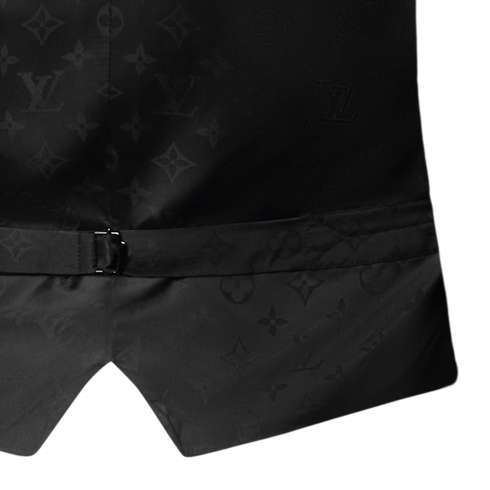 Chaleco de esmoquin en terciopelo Hombre Novedades Hombre } | LOUIS VUITTON (Zoom de producto)