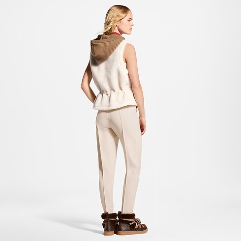 Chaleco de felpa Monogram Mujer Prêt-à-Porter Abrigos y chaquetas | LOUIS VUITTON (Zoom de producto)