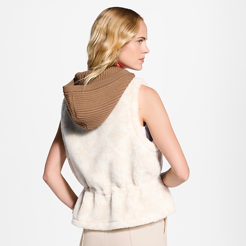 Chaleco de felpa Monogram Mujer Prêt-à-Porter Abrigos y chaquetas | LOUIS VUITTON (Zoom de producto)
