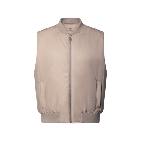 Chaleco de lana acolchado reversible Hombre Novedades Hombre } | LOUIS VUITTON (Zoom de producto)