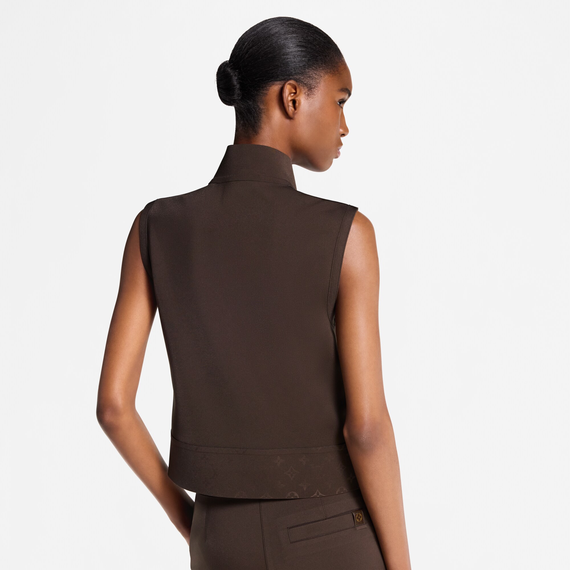 Chaleco de punto técnico con cremallera  Mujer Prêt-à-Porter Tops | LOUIS VUITTON (Zoom de producto)