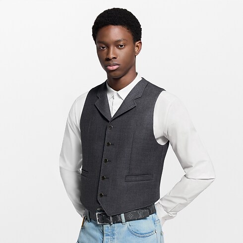 Chaleco de traje Hombre Prêt-à-Porter Americanas y chaquetas | LOUIS VUITTON (Zoom de producto)