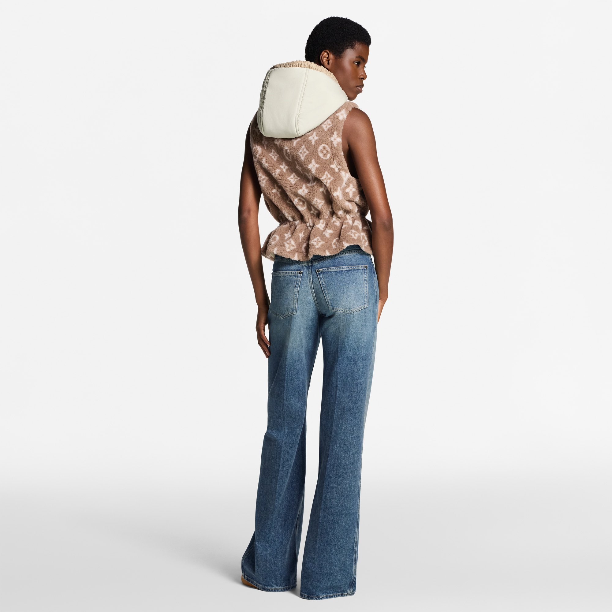 Chaleco polar Monogram  Mujer Prêt-à-Porter Abrigos y chaquetas | LOUIS VUITTON (Zoom de producto)