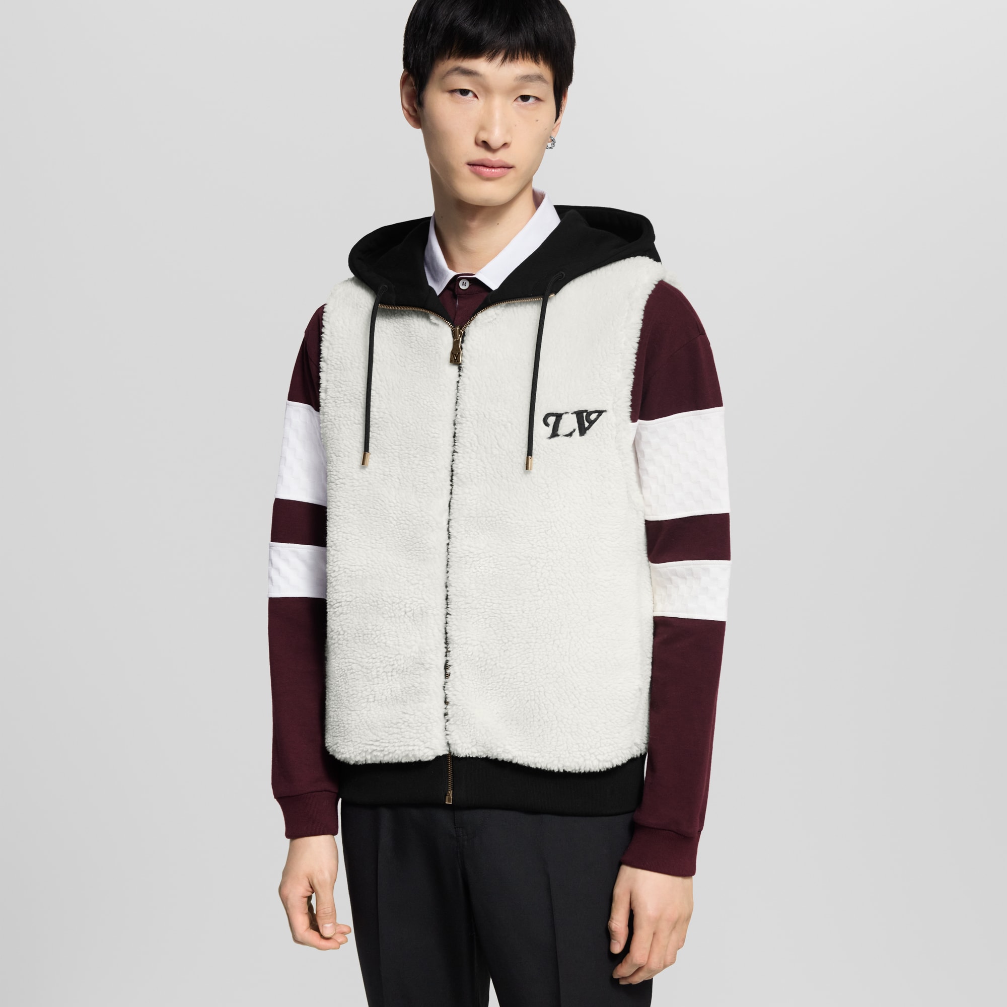 Chaleco reversible en tejido de felpa  Hombre Prêt-à-Porter Todo Prêt-à-Porter | LOUIS VUITTON (Zoom de producto)