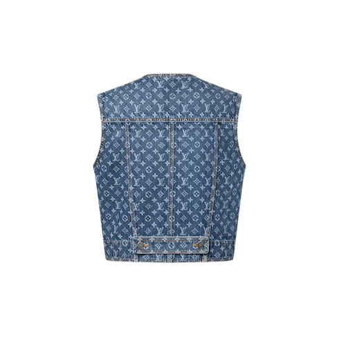 Chaleco vaquero Monogram Mujer Prêt-à-Porter Abrigos y chaquetas | LOUIS VUITTON (Zoom de producto)