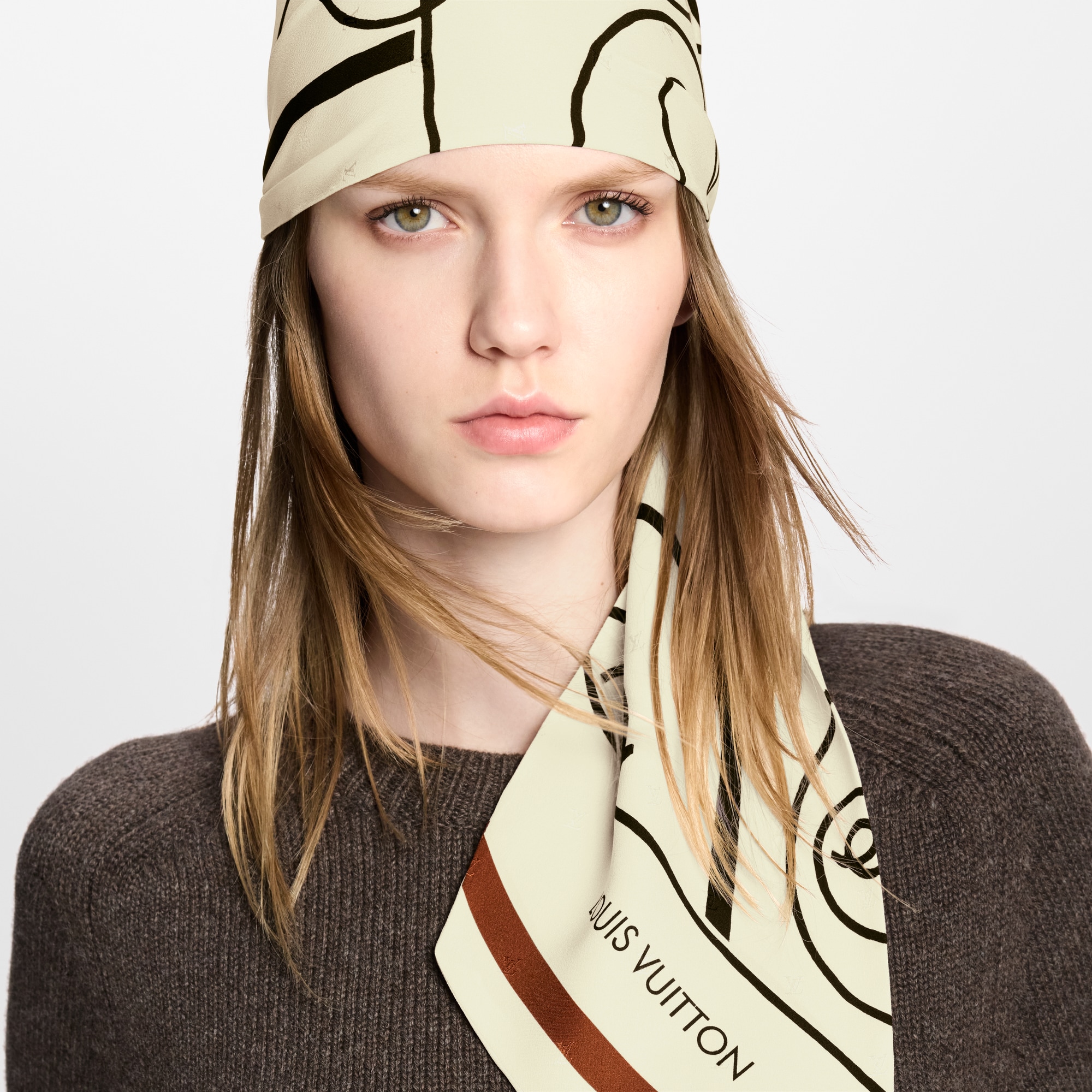 Chalina Chemin Faisant By Andrée Putman S00 Mujer Accesorios Pañuelos de seda y bandanas | LOUIS VUITTON (Zoom de producto)