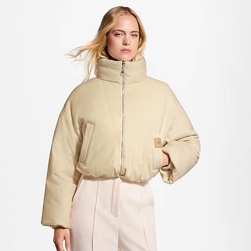 Chaqueta acolchada de franela Mujer Prêt-à-Porter Abrigos y chaquetas | LOUIS VUITTON (Zoom de producto)