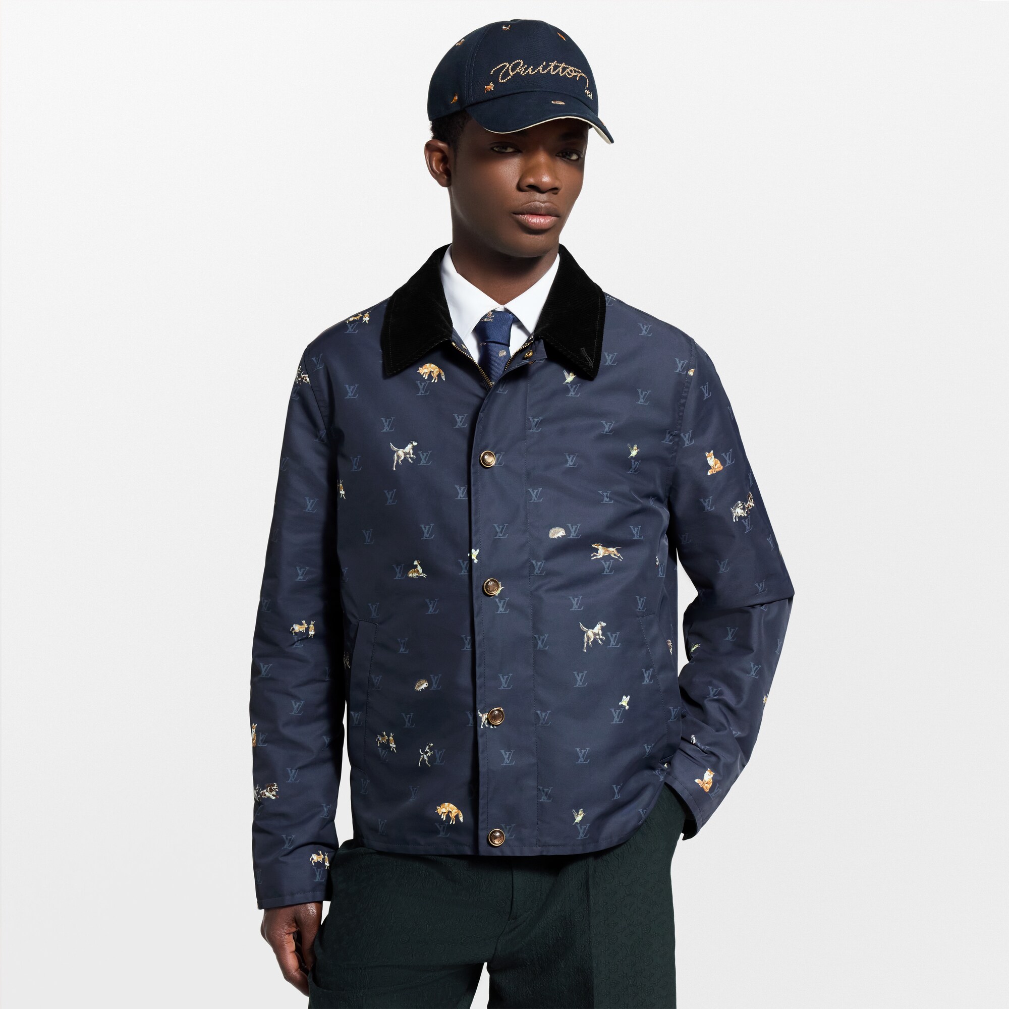 Chaqueta acolchada LV Blason  Hombre Prêt-à-Porter Cazadoras y abrigos | LOUIS VUITTON (Zoom de producto)
