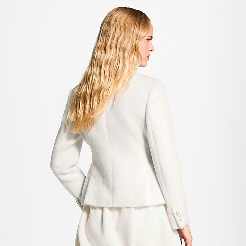 Chaqueta ajustada cepillada Mujer Prêt-à-Porter Abrigos y chaquetas | LOUIS VUITTON (Zoom de producto)