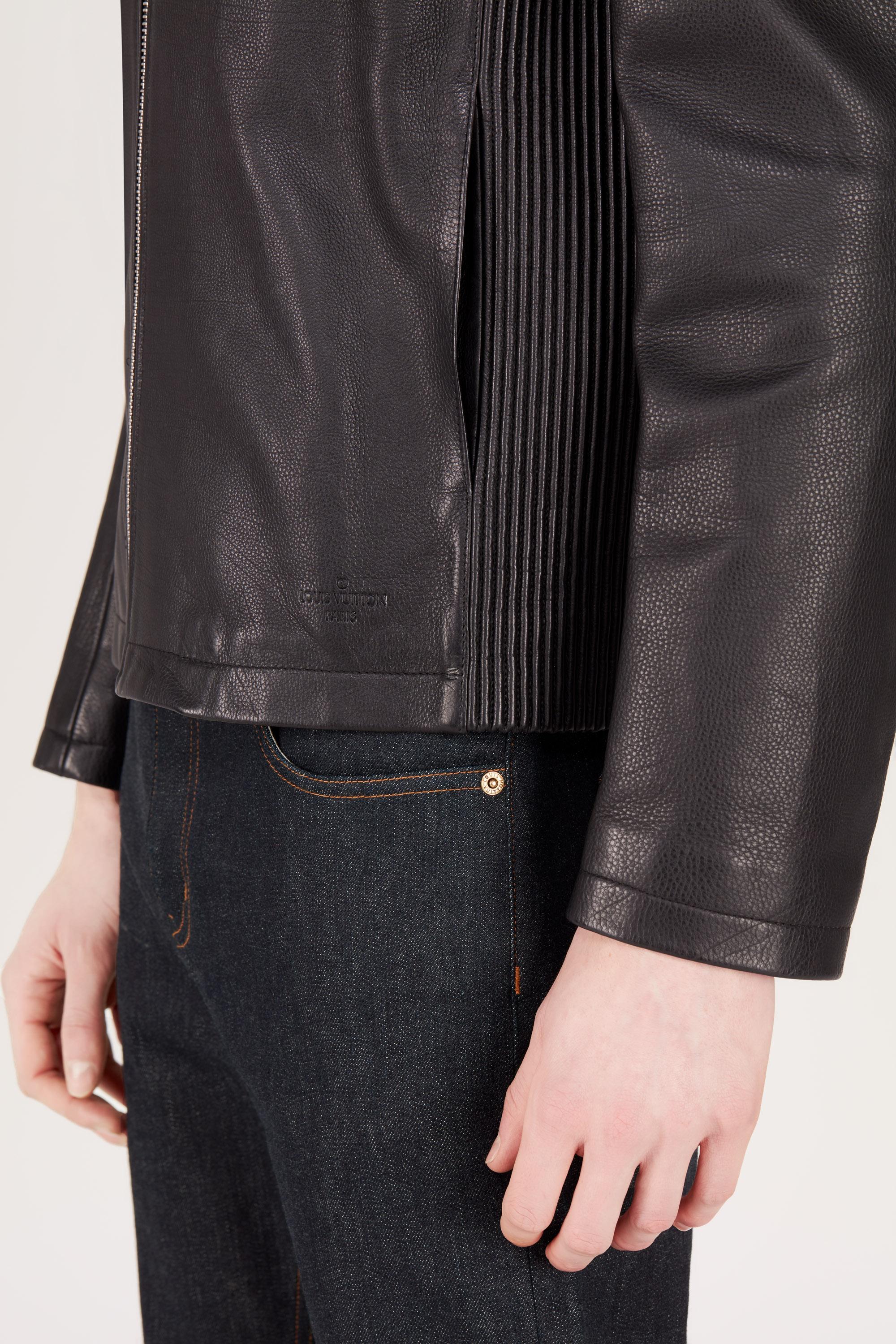 Chaqueta biker de piel  Hombre Prêt-à-Porter Colección en piel | LOUIS VUITTON (Zoom de producto)