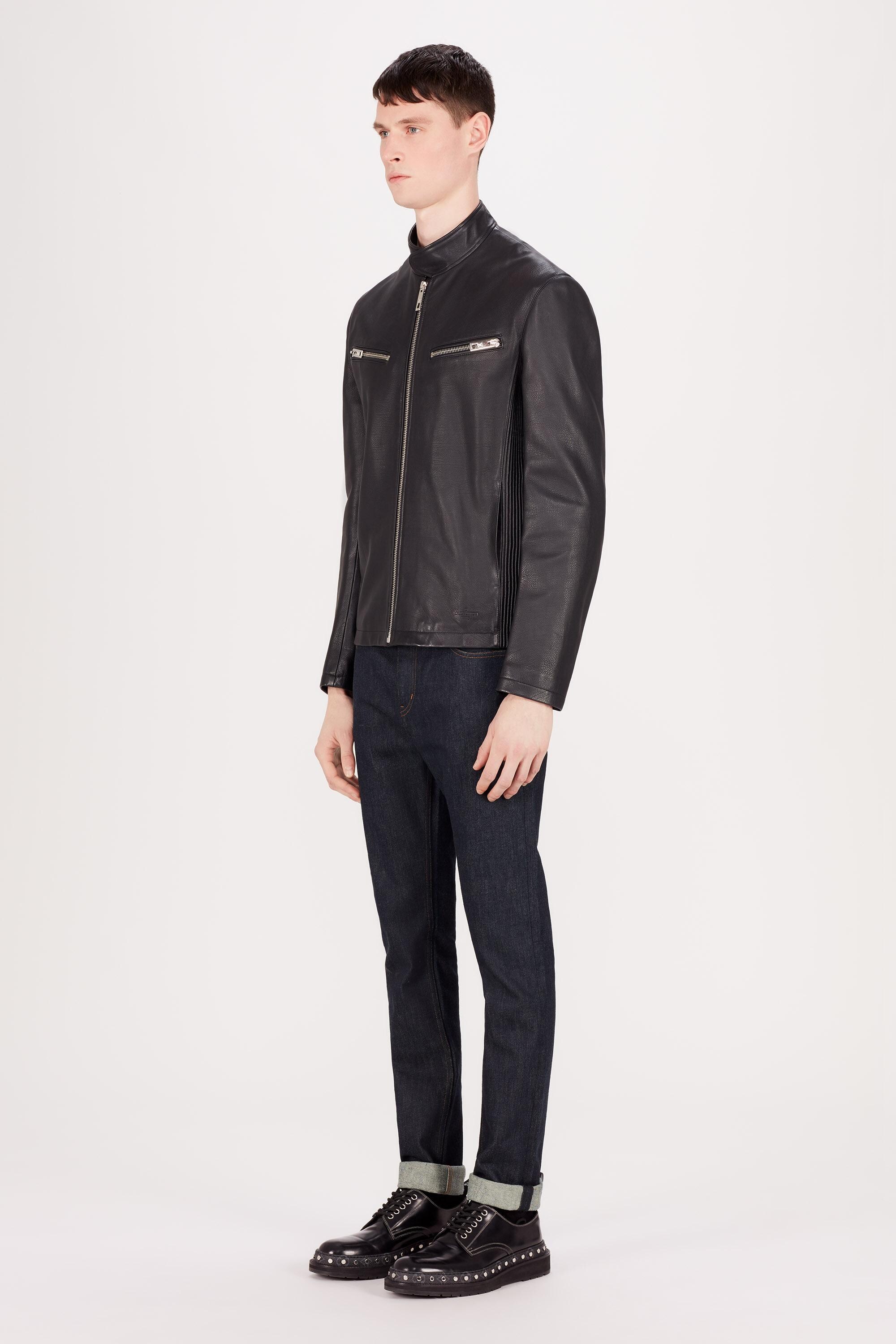 Chaqueta biker de piel  Hombre Prêt-à-Porter Colección en piel | LOUIS VUITTON (Zoom de producto)