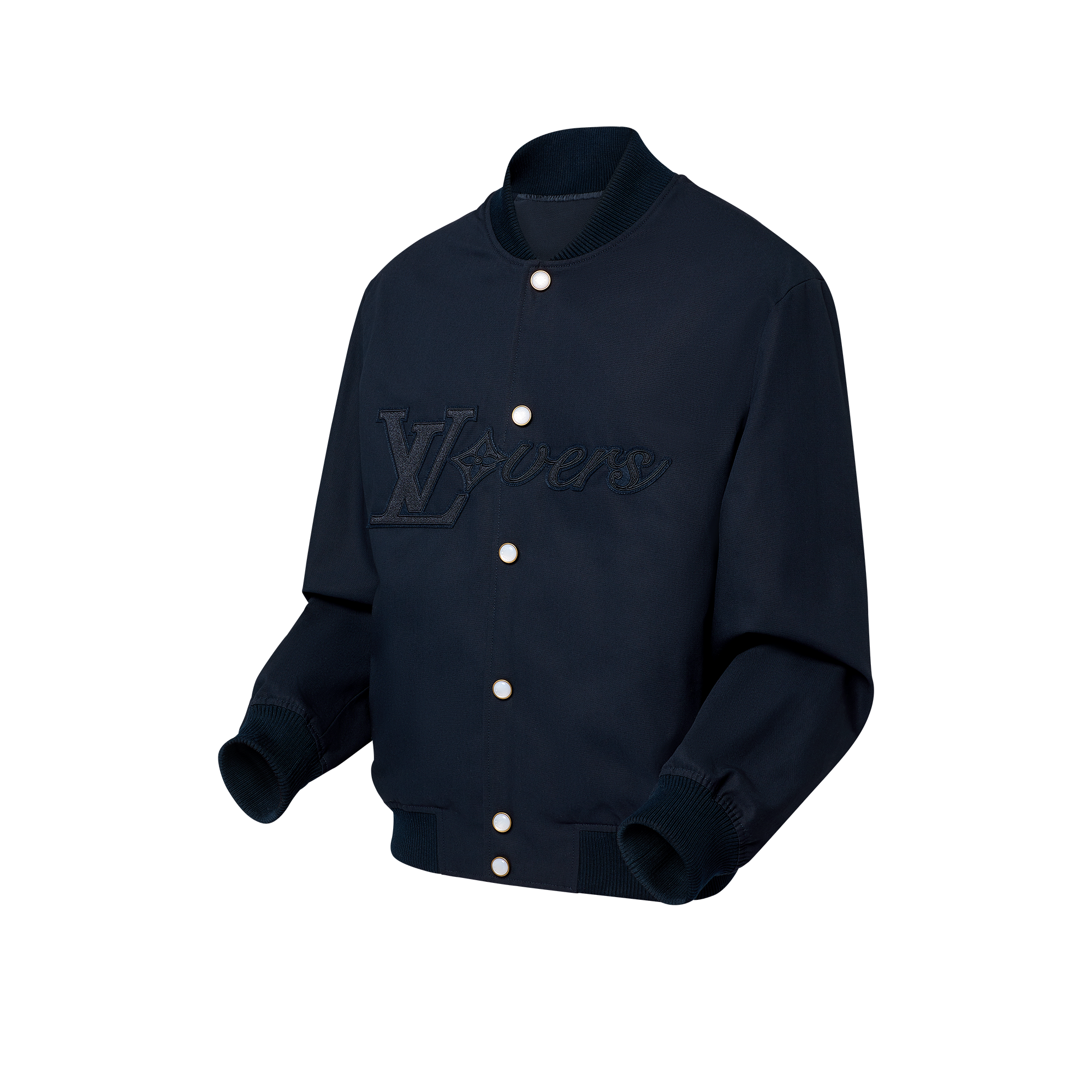 Chaqueta bomber de algodón bordada  Hombre Prêt-à-Porter Cazadoras y abrigos | LOUIS VUITTON (Zoom de producto)