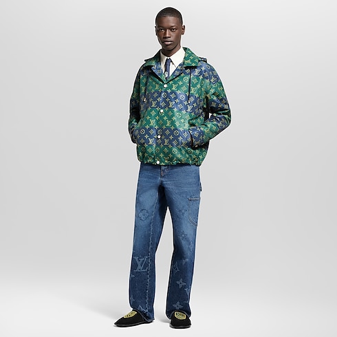 Chaqueta con estampado Monogram Hombre Prêt-à-Porter Cazadoras y abrigos | LOUIS VUITTON (Zoom de producto)