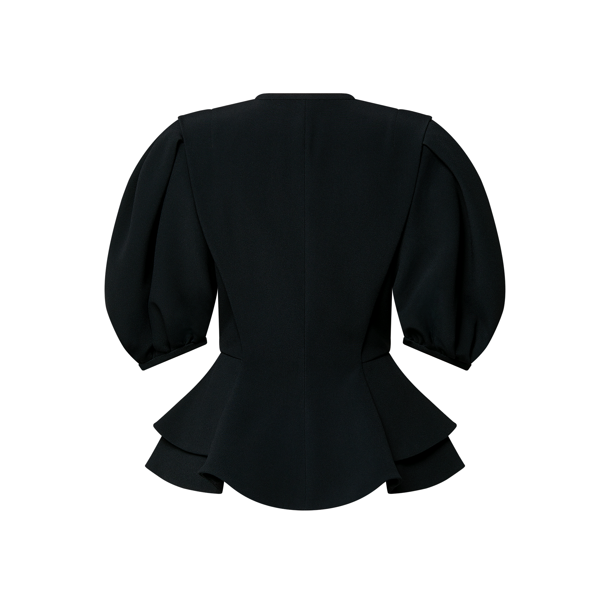 Chaqueta con peplum y manga farol  Novedades Para mujer Novedades | LOUIS VUITTON (Zoom de producto)