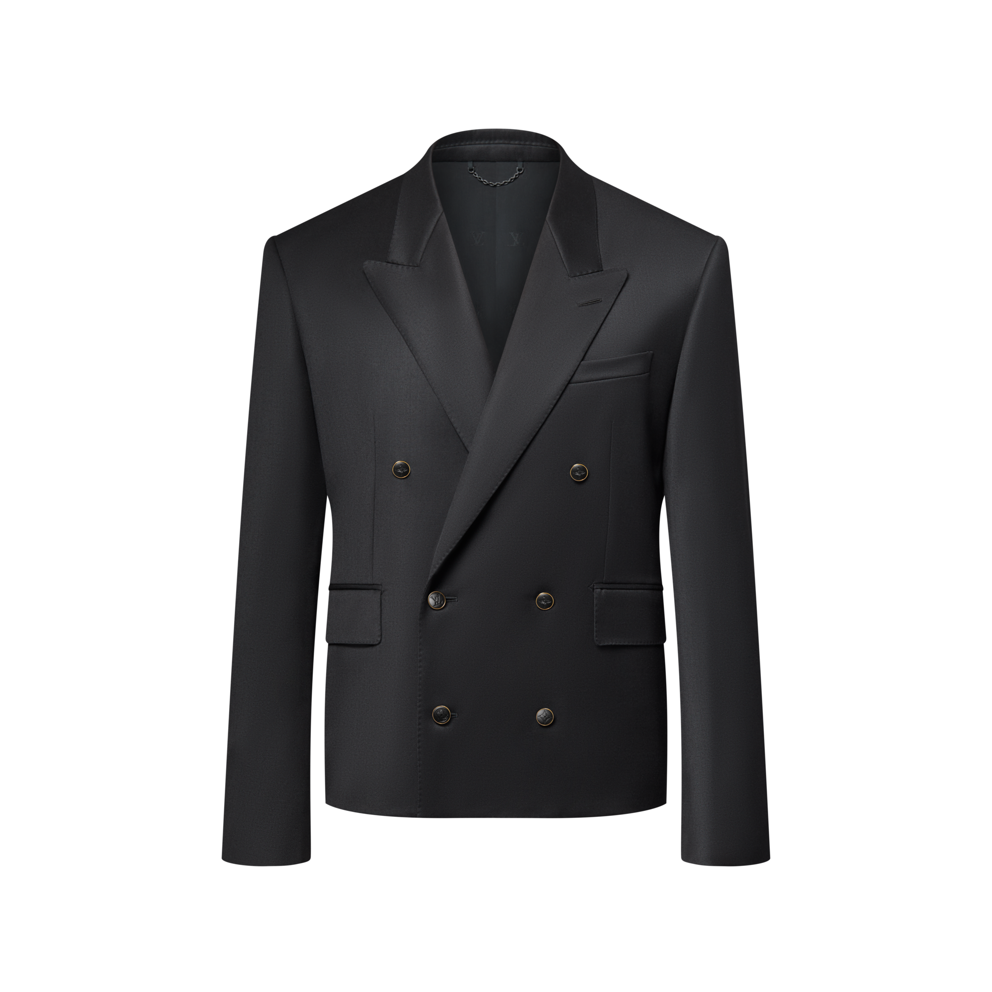 Chaqueta cropped de doble botonadura  Hombre Prêt-à-Porter Americanas y chaquetas | LOUIS VUITTON (Zoom de producto)