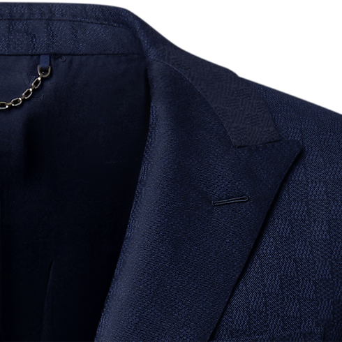 Chaqueta Damier de botonadura sencilla Hombre Prêt-à-Porter Americanas y chaquetas | LOUIS VUITTON (Zoom de producto)