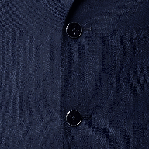 Chaqueta Damier de botonadura sencilla Hombre Prêt-à-Porter Americanas y chaquetas | LOUIS VUITTON (Zoom de producto)