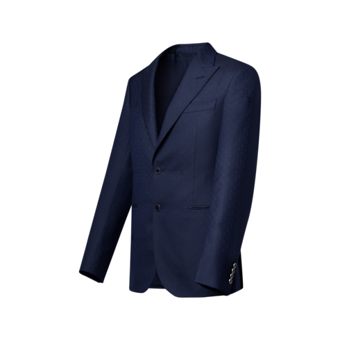 Chaqueta Damier de botonadura sencilla Hombre Prêt-à-Porter Americanas y chaquetas | LOUIS VUITTON (Zoom de producto)