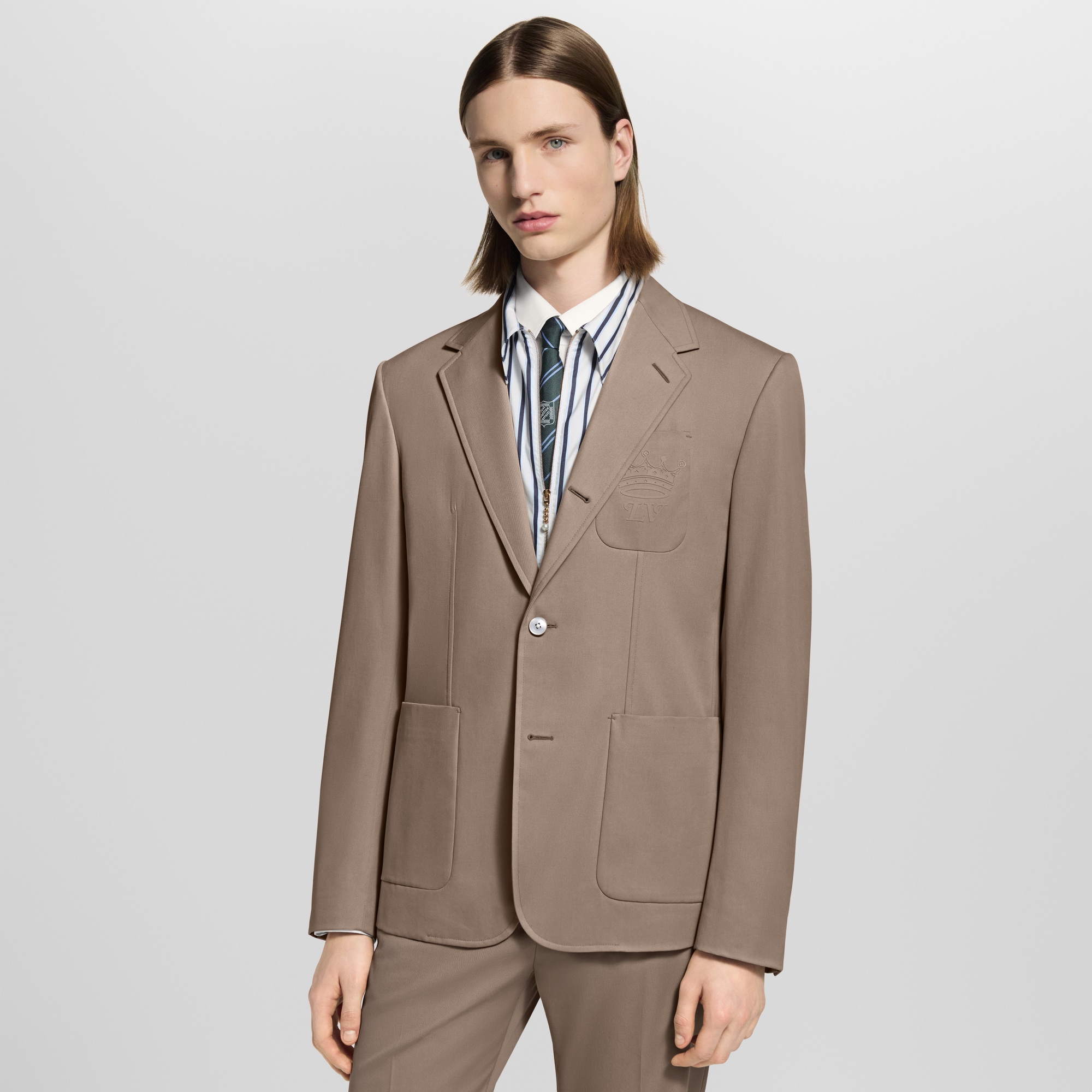 Chaqueta de botonadura sencilla  Hombre Prêt-à-Porter Americanas y chaquetas | LOUIS VUITTON (Zoom de producto)