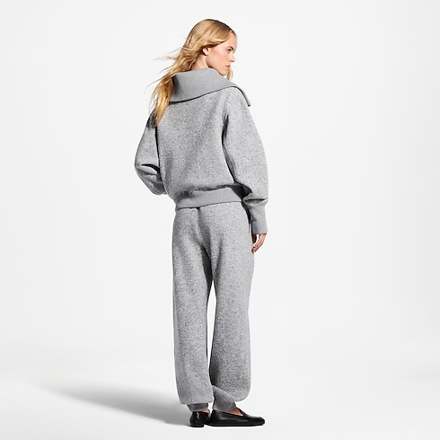 Chaqueta de cachemir con cremallera Mujer Prêt-à-Porter Camisetas y sudaderas | LOUIS VUITTON (Zoom de producto)