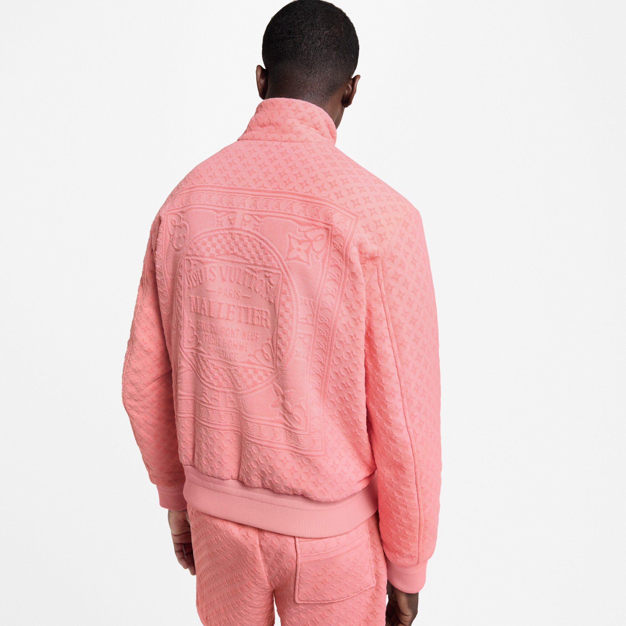 Chaqueta de chándal de felpa francesa  Hombre Prêt-à-Porter Cazadoras y abrigos | LOUIS VUITTON (Zoom de producto)