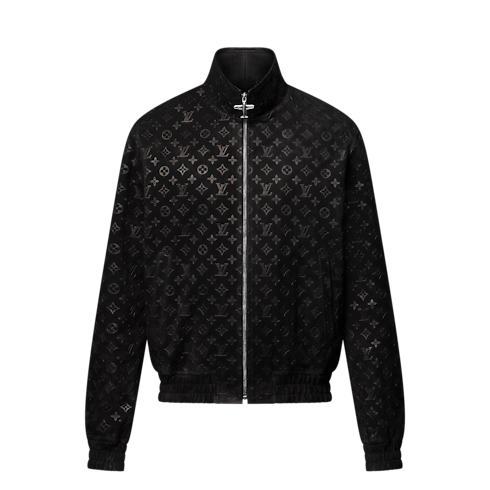 Chaqueta de chándal Monogram en ante Hombre Prêt-à-Porter Cazadoras y abrigos | LOUIS VUITTON (Zoom de producto)