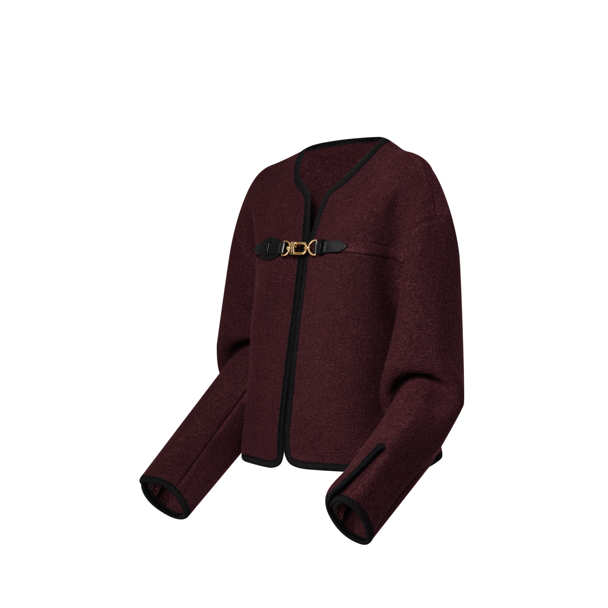 Chaqueta de corte cuadrado con mosquetón  Mujer Prêt-à-Porter Abrigos y chaquetas | LOUIS VUITTON (Zoom de producto)