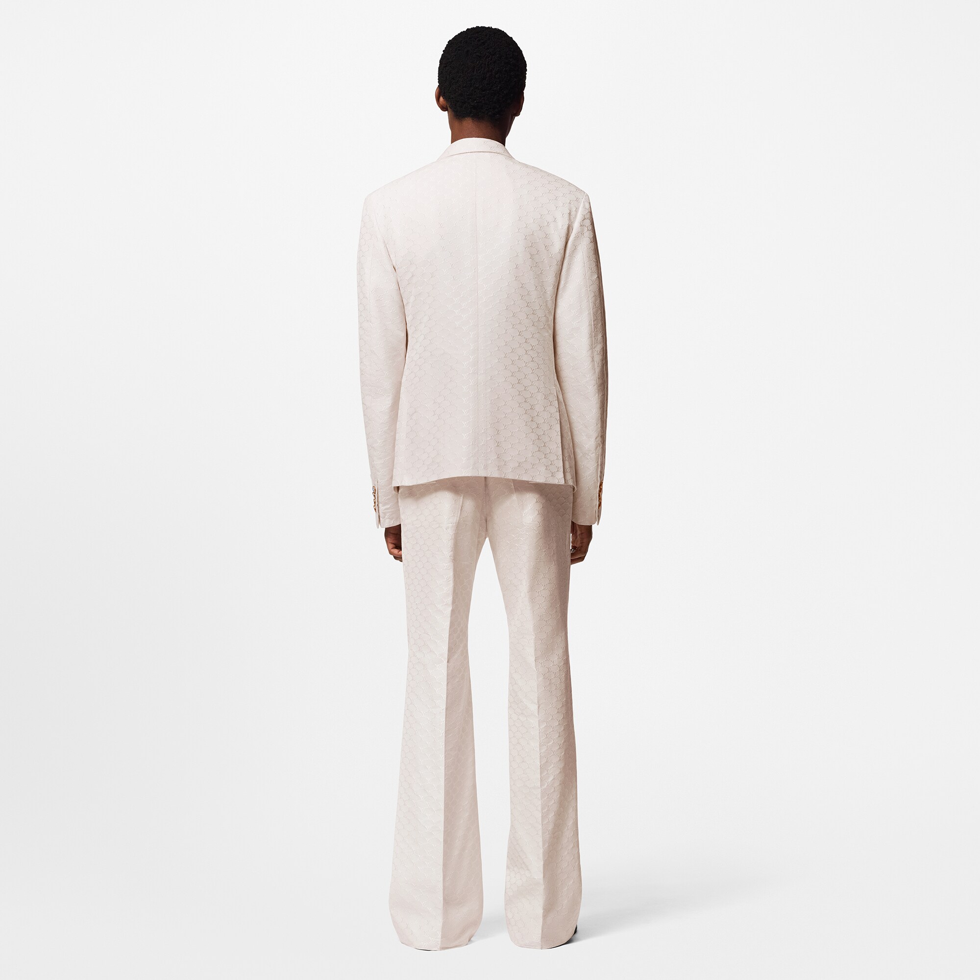 Chaqueta de doble botonadura en seda y algodón  Hombre Prêt-à-Porter Todo Prêt-à-Porter | LOUIS VUITTON (Zoom de producto)
