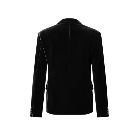 Chaqueta de doble botonadura en terciopelo Hombre Prêt-à-Porter Americanas y chaquetas | LOUIS VUITTON (Zoom de producto)