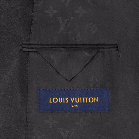 Chaqueta de esmoquin de botonadura sencilla en terciopelo Hombre Prêt-à-Porter Americanas y chaquetas | LOUIS VUITTON (Zoom de producto)