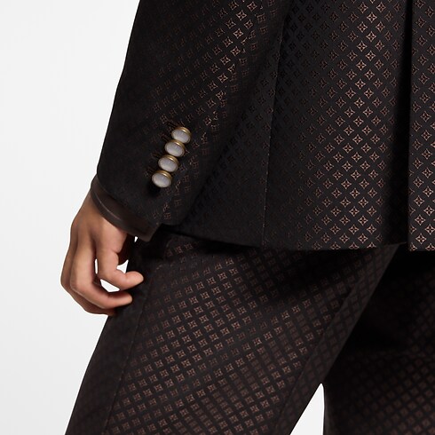 Chaqueta de esmoquin Monogram con botonadura sencilla Hombre Prêt-à-Porter Todo Prêt-à-Porter | LOUIS VUITTON (Zoom de producto)