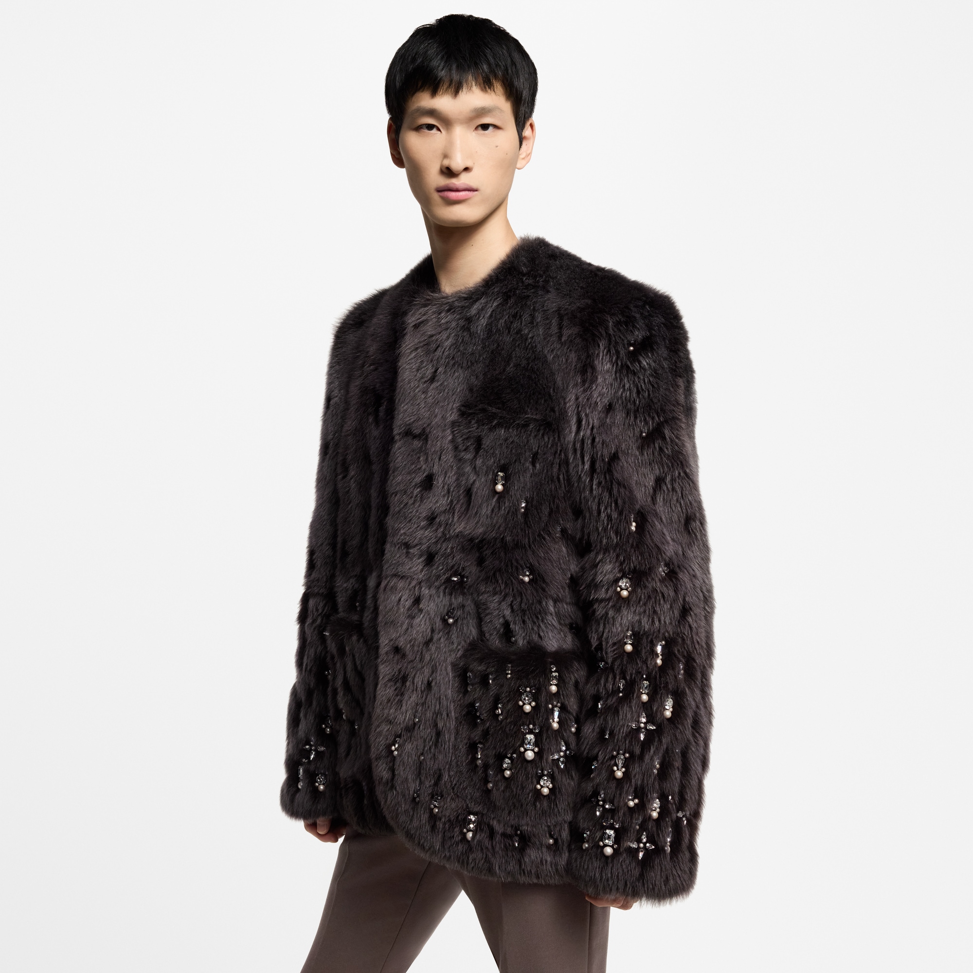 Chaqueta de lana de oveja (Bajo pedido)  Hombre Prêt-à-Porter Americanas y chaquetas | LOUIS VUITTON (Zoom de producto)