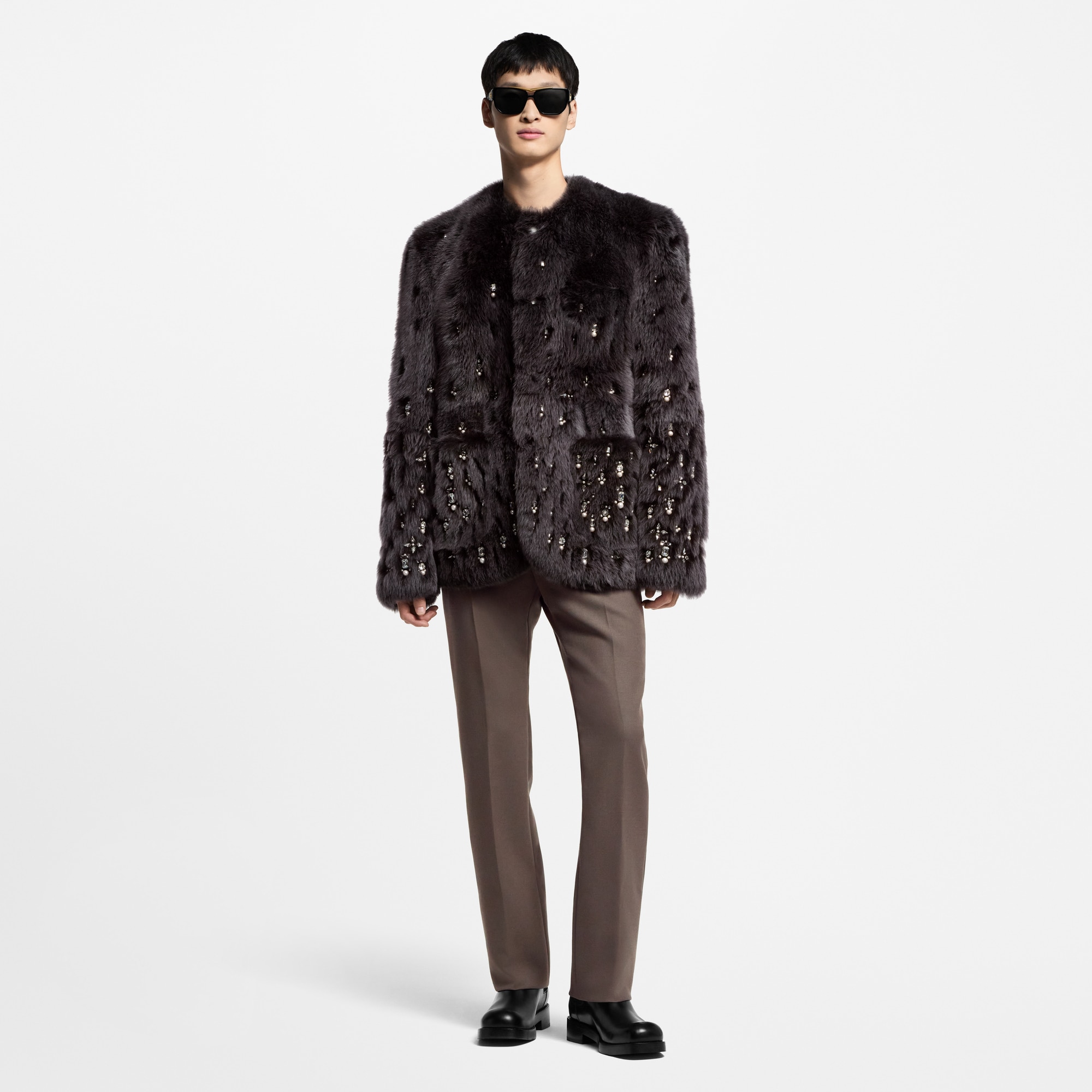 Chaqueta de lana de oveja (Bajo pedido)  Hombre Prêt-à-Porter Americanas y chaquetas | LOUIS VUITTON (Zoom de producto)