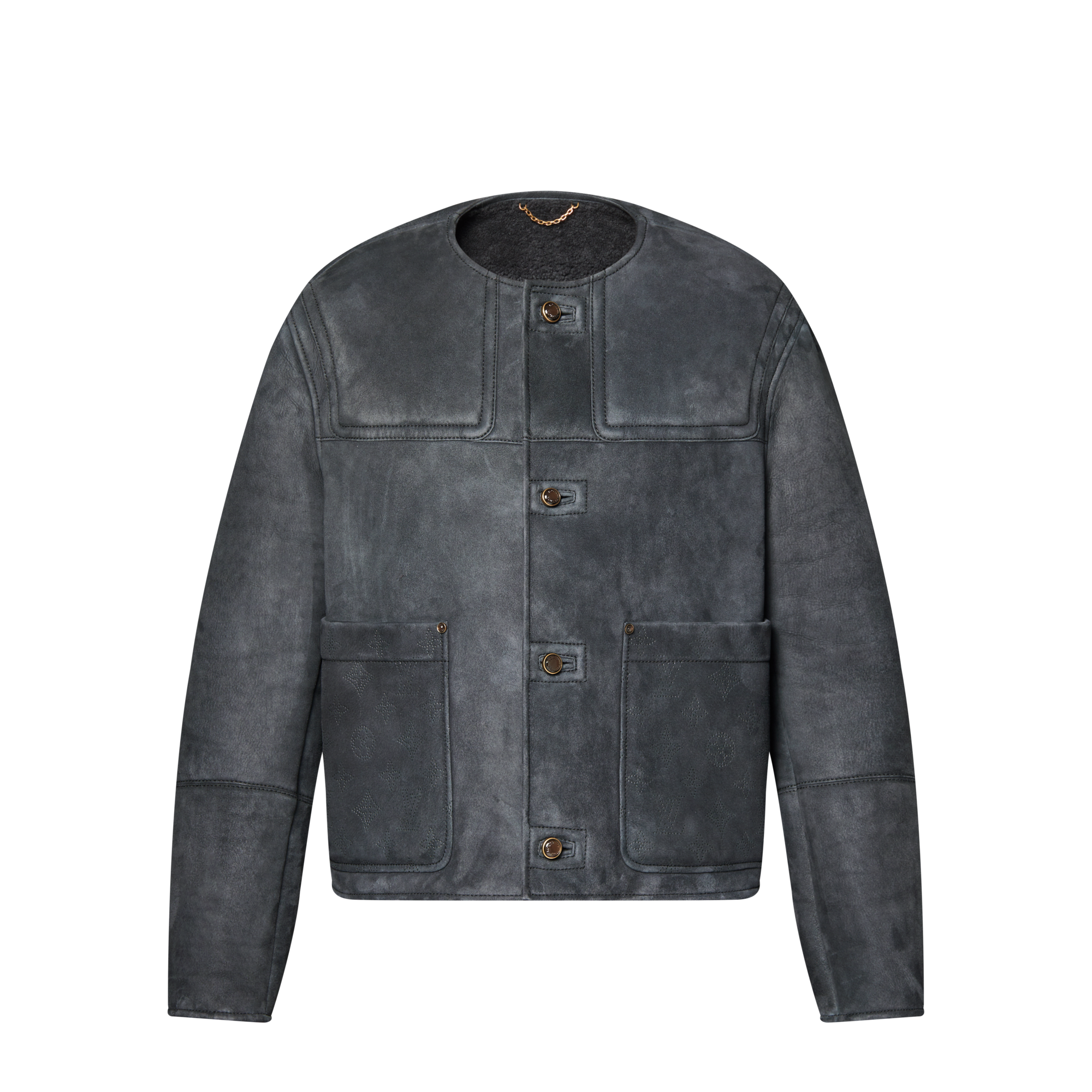 Chaqueta de lana de oveja sin cuello  Hombre Prêt-à-Porter Americanas y chaquetas | LOUIS VUITTON (Zoom de producto)
