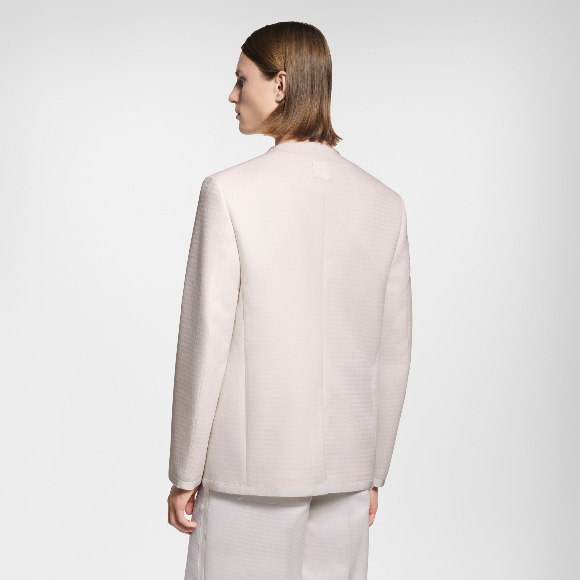 Chaqueta de lana sin cuello  Hombre Prêt-à-Porter Cazadoras y abrigos | LOUIS VUITTON (Zoom de producto)