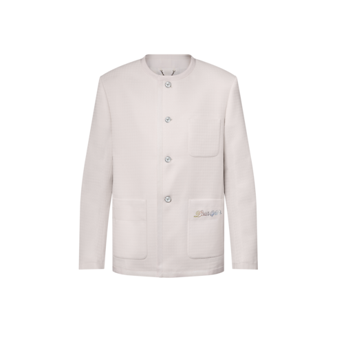 Chaqueta de lana sin cuello Hombre Prêt-à-Porter Cazadoras y abrigos | LOUIS VUITTON (Zoom de producto)
