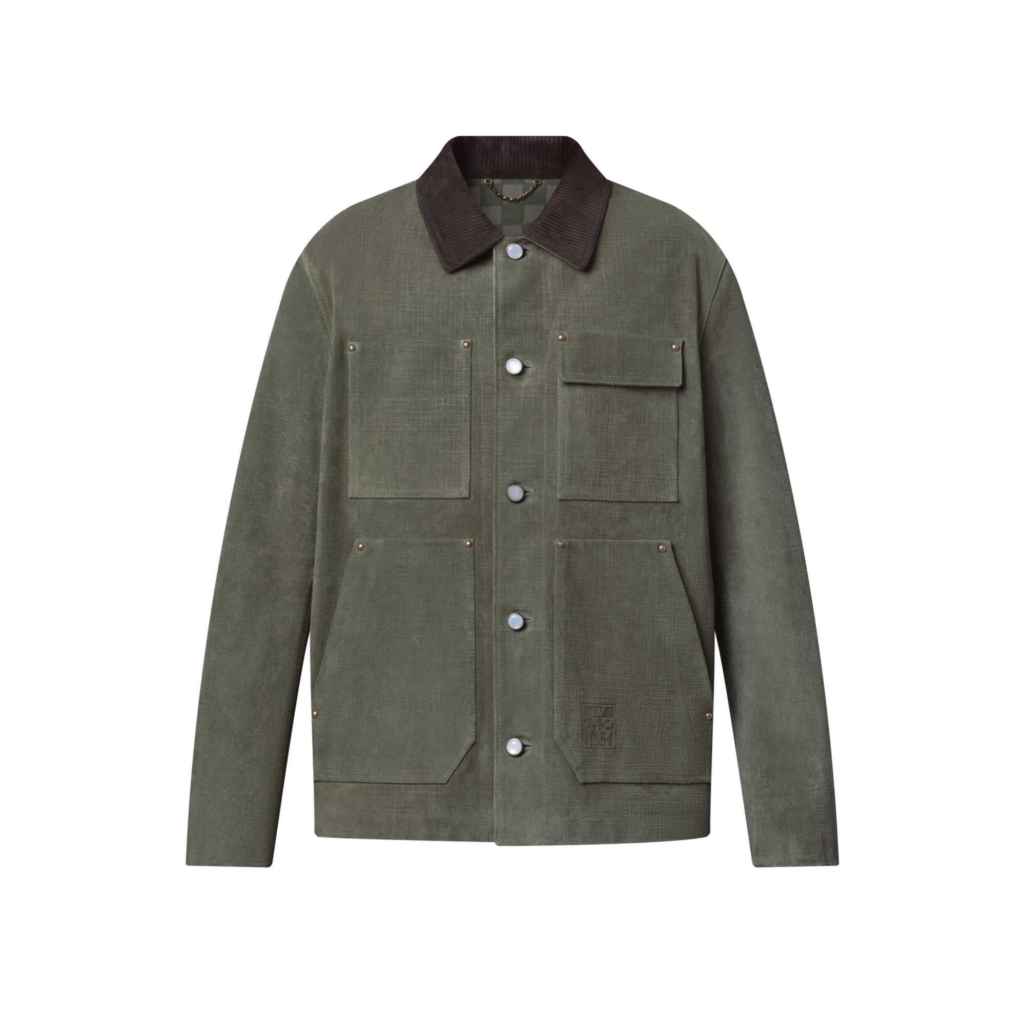 Chaqueta de piel de estilo utilitario  Hombre Prêt-à-Porter Cazadoras y abrigos | LOUIS VUITTON (Zoom de producto)