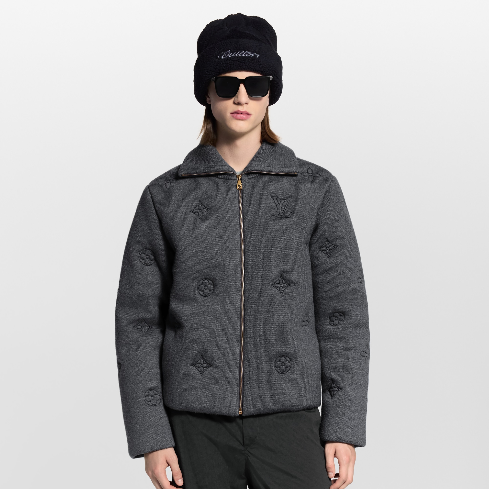 Chaqueta de punto acolchada Monogram elegante  Novedades Para hombre LV Ski | LOUIS VUITTON (Zoom de producto)