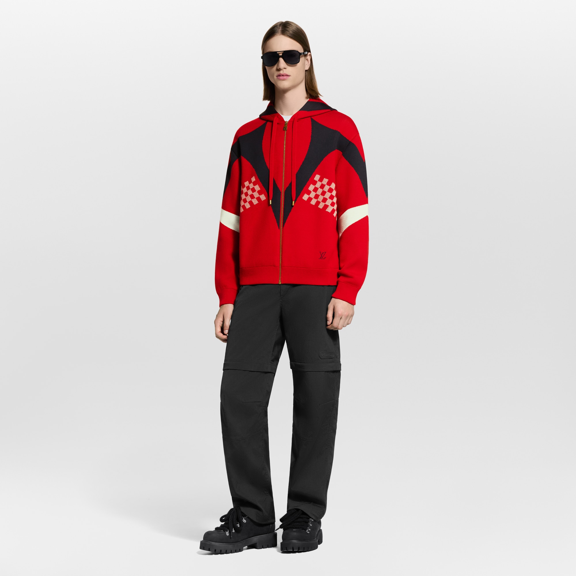 Chaqueta de punto con capucha  Novedades Para hombre LV Ski | LOUIS VUITTON (Zoom de producto)