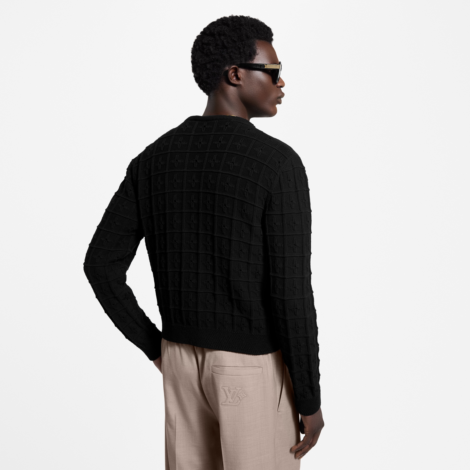 Chaqueta de punto con cierre de doble botonadura  Hombre Prêt-à-Porter Todo Prêt-à-Porter | LOUIS VUITTON (Zoom de producto)