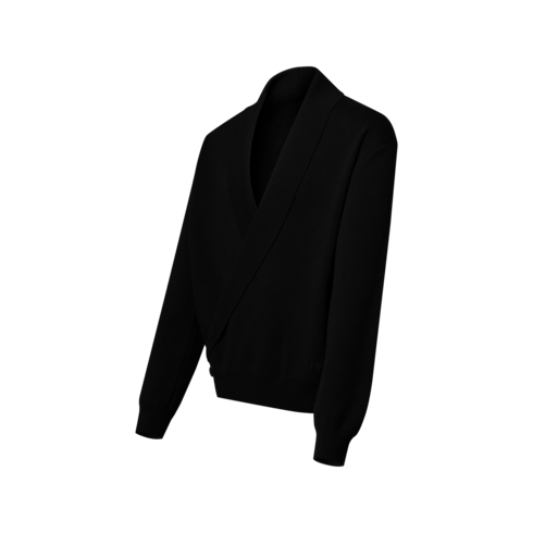 Chaqueta de punto con cuello chal Hombre Prêt-à-Porter Todo Prêt-à-Porter | LOUIS VUITTON (Zoom de producto)