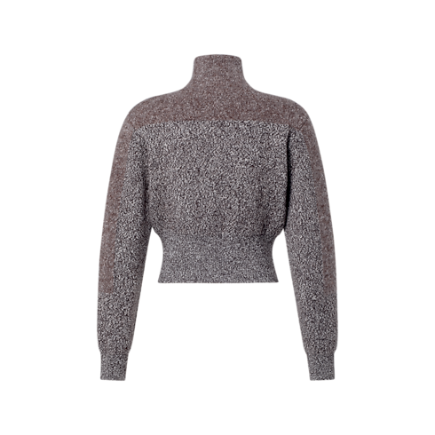 Chaqueta de punto gráfico con cremallera Mujer Novedades Mujer } | LOUIS VUITTON (Zoom de producto)