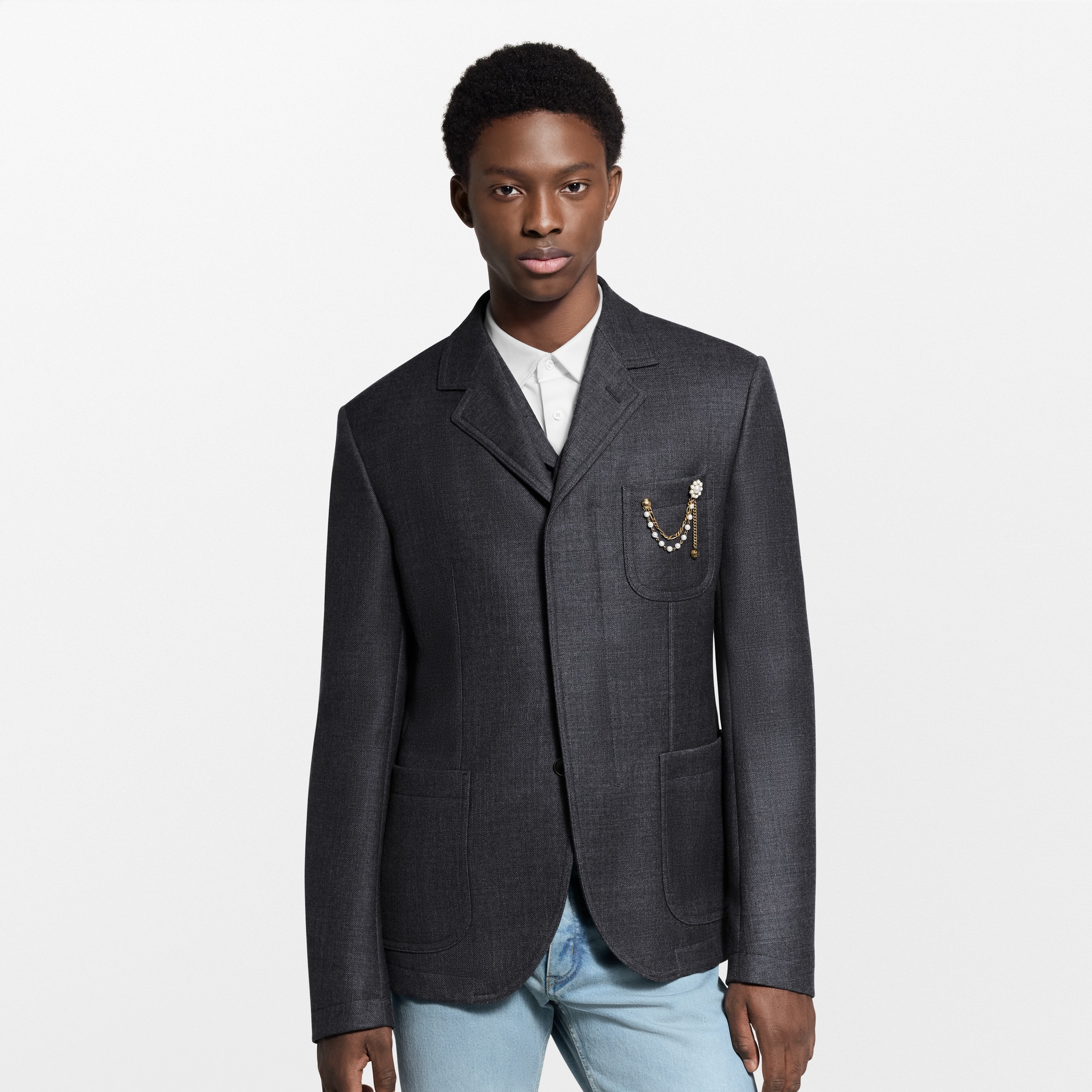 Chaqueta de traje  Hombre Prêt-à-Porter Americanas y chaquetas | LOUIS VUITTON (Zoom de producto)