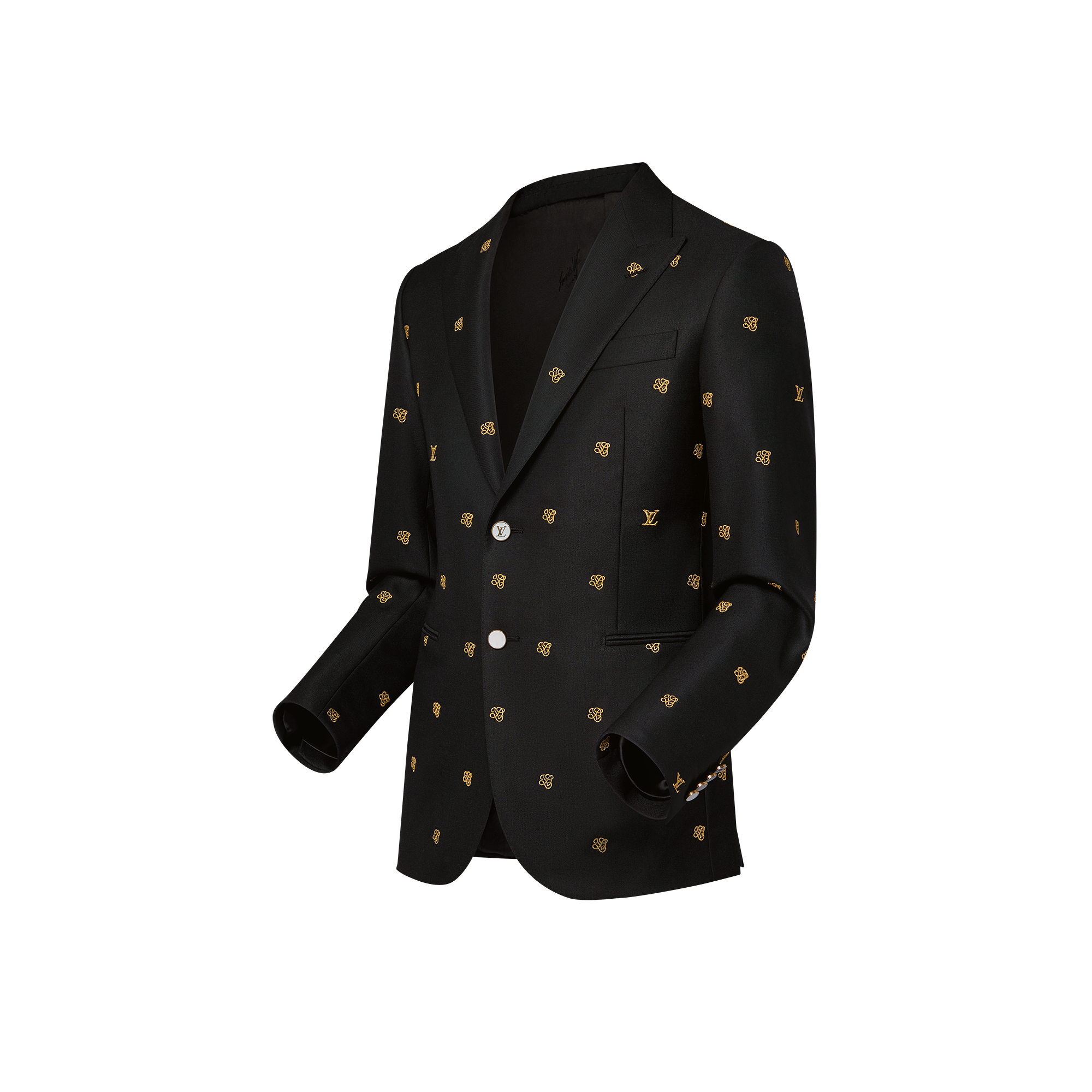 Chaqueta de traje de botonadura sencilla en lana  Hombre Prêt-à-Porter Americanas y chaquetas | LOUIS VUITTON (Zoom de producto)