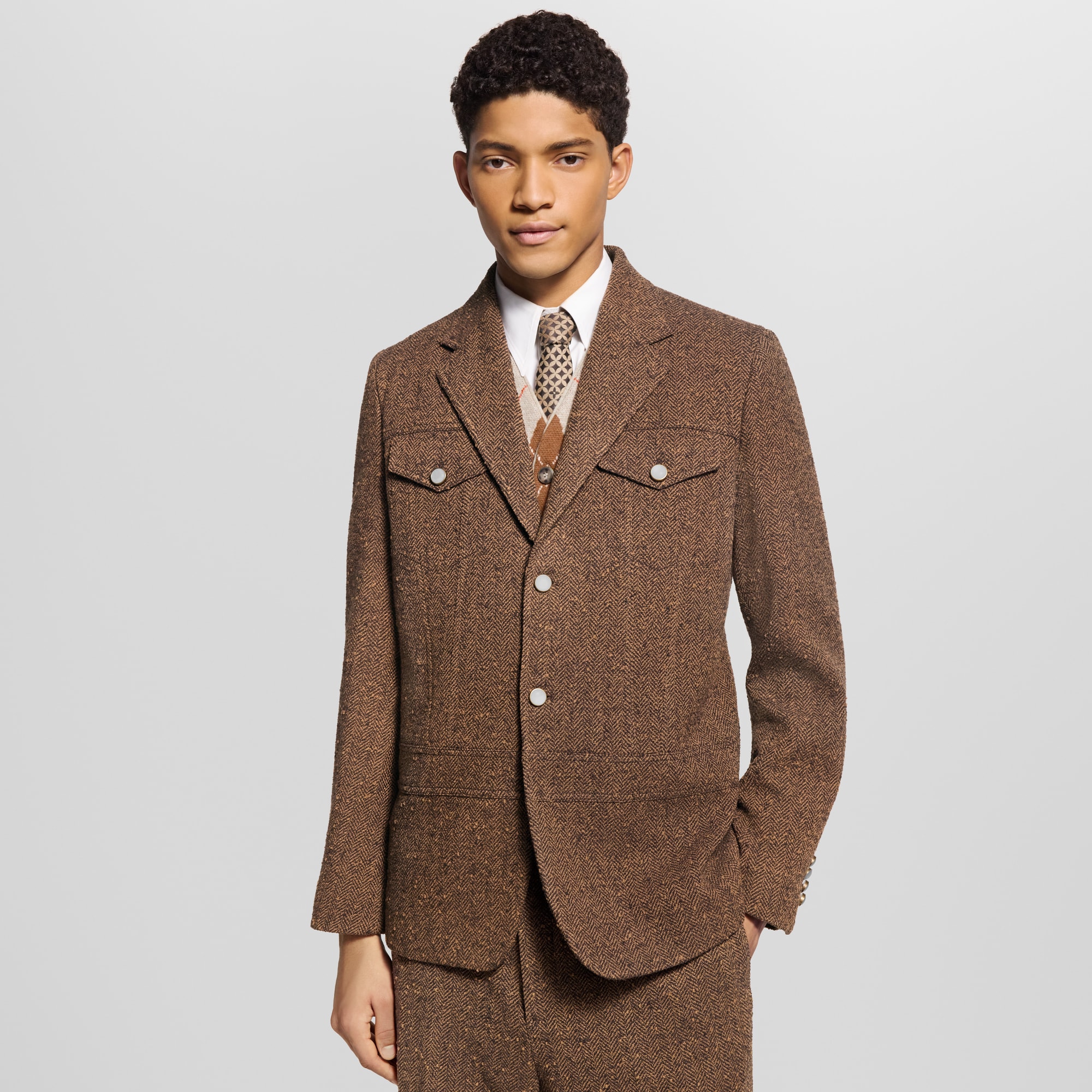 Chaqueta de traje de estilo utilitario  Hombre Prêt-à-Porter Americanas y chaquetas | LOUIS VUITTON (Zoom de producto)