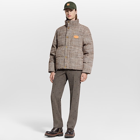 Chaqueta de tweed con relleno de plumón Hombre Prêt-à-Porter Cazadoras y abrigos | LOUIS VUITTON (Zoom de producto)