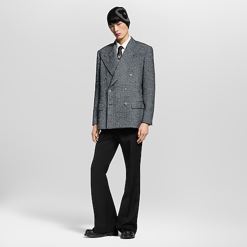 Chaqueta de tweed de doble botonadura Hombre Prêt-à-Porter Americanas y chaquetas | LOUIS VUITTON (Zoom de producto)