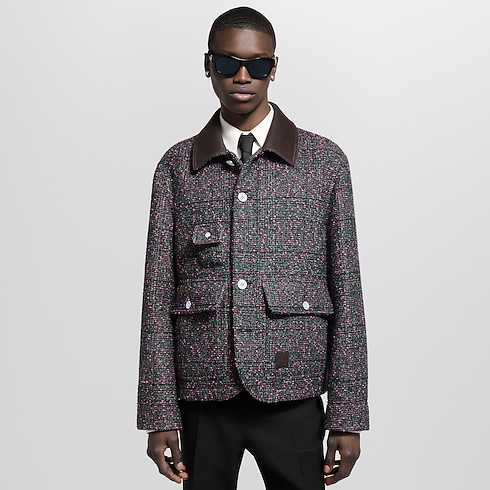Chaqueta de tweed de estilo utilitario Hombre Prêt-à-Porter Cazadoras y abrigos | LOUIS VUITTON (Zoom de producto)